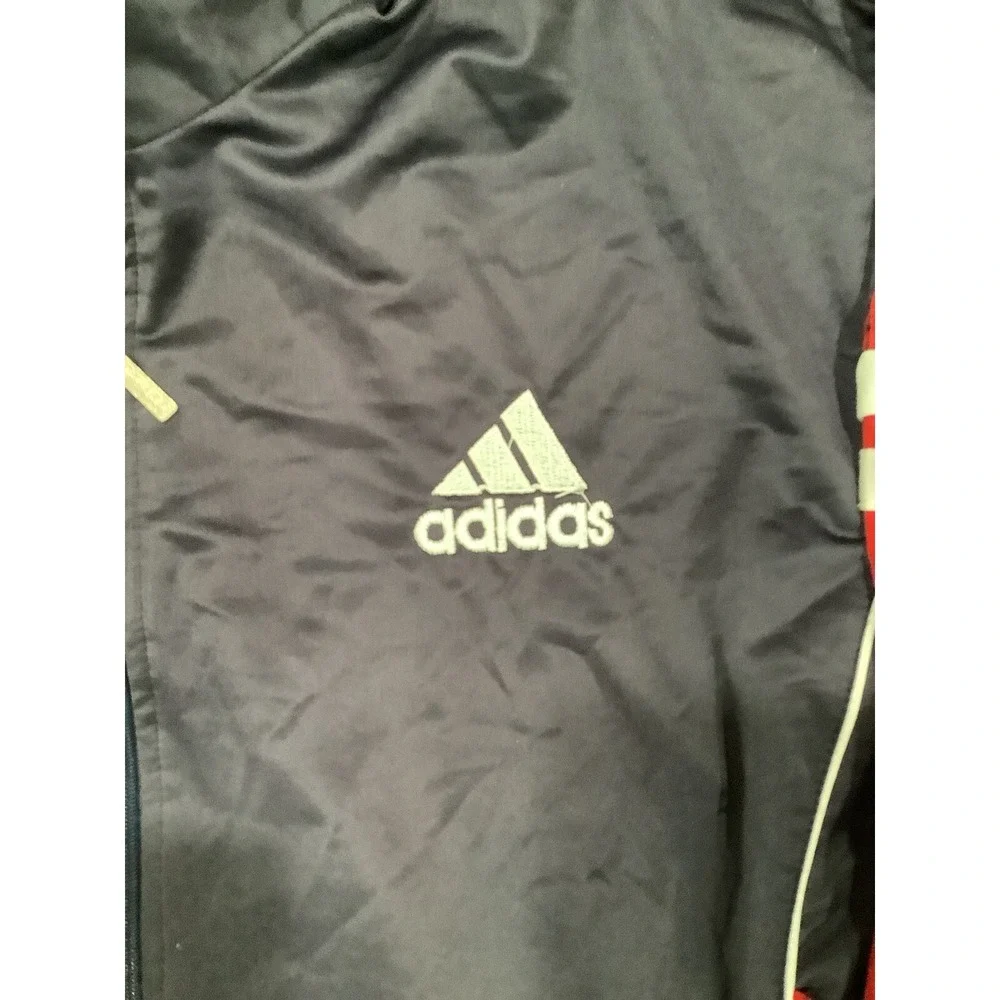 VTNG Adidas Men's Track/Soccer Jacket Full Zip Three Stripes XL
